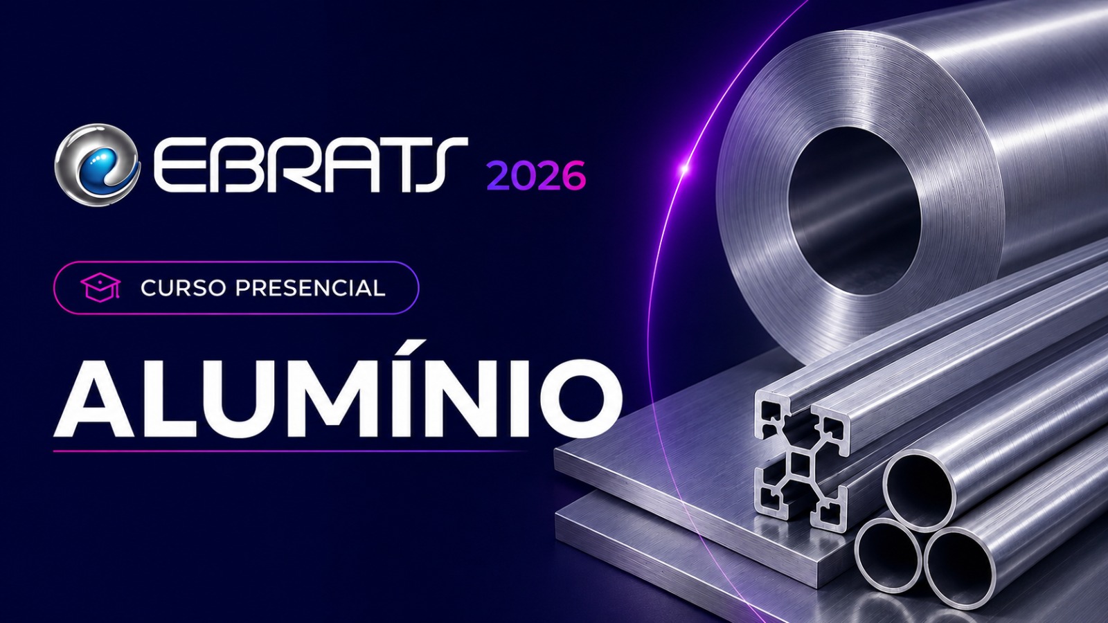 Curso de Alumínio - 10 e 11 de setembro de 2026
